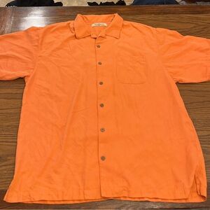 Tommy Bahama Vibrant Orange Shirt